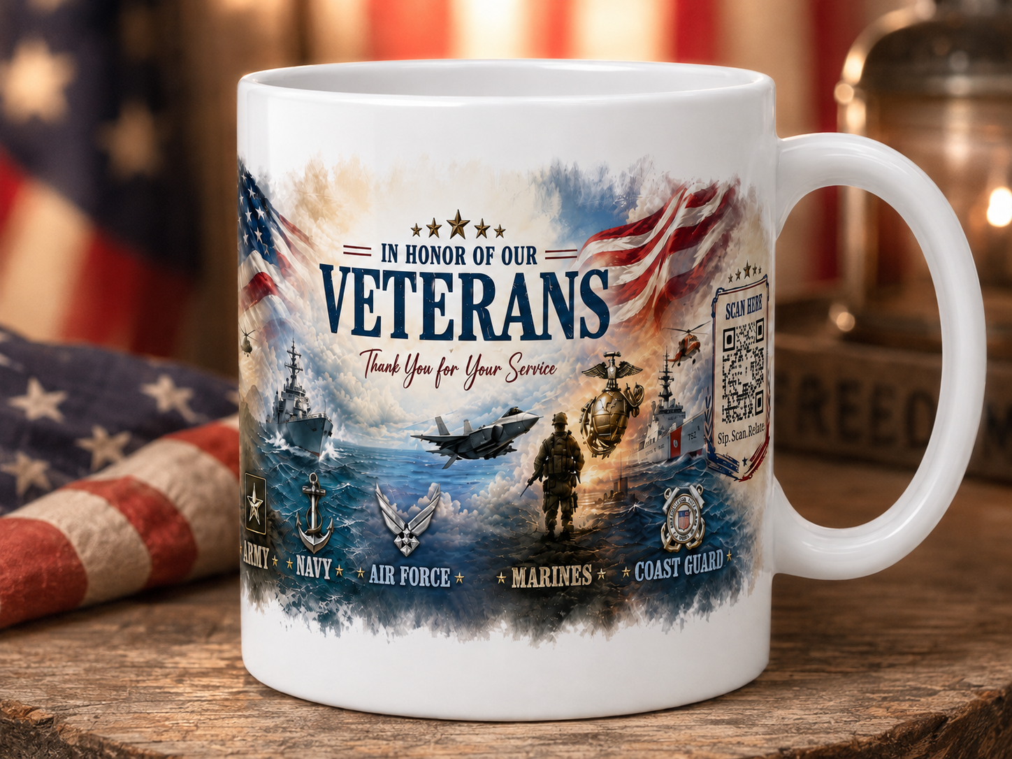 In Honor of Our Veterans mug